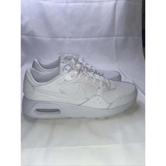 Nike Air Max SC LEA Men's Running All White Shoes DH-9636-101 Size 10 #370 - Picture 6 of 9